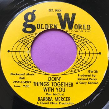 Barbara Mercer-Doin' things together with you-Golden world E+