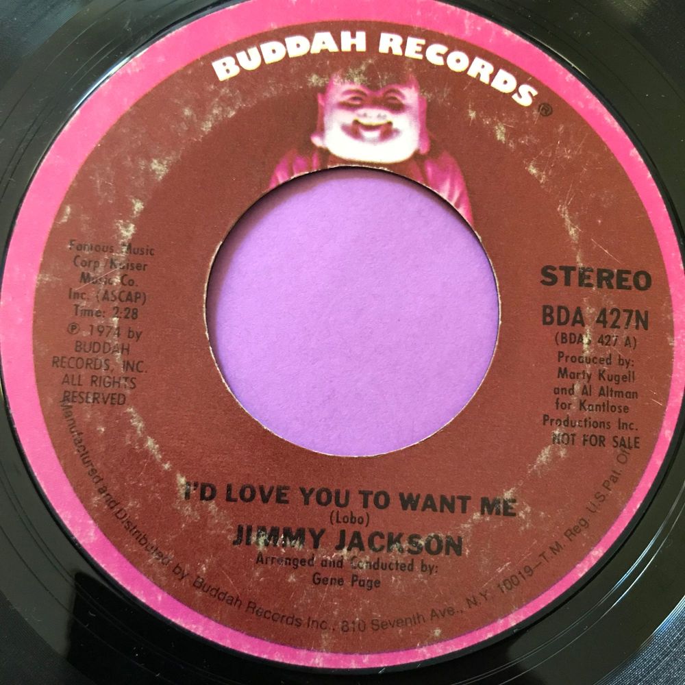 Jimmy Jackson-I'd love you to want me-Buddah E