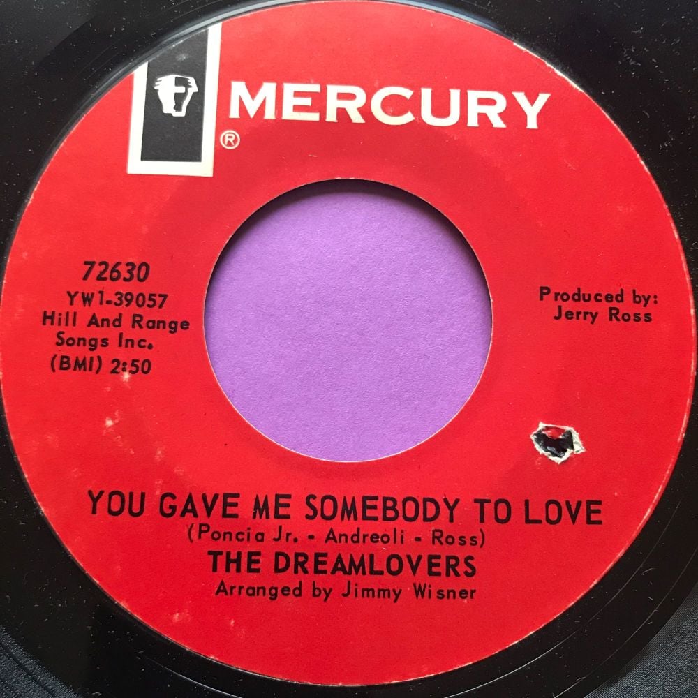 Dreamlovers-You gave me someone to love-Mercury E+