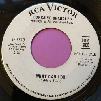Lorraine Chandler-What can I do-RCA WD E+