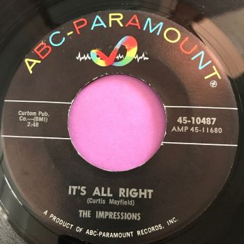 Impressions-It's alright-ABC E+