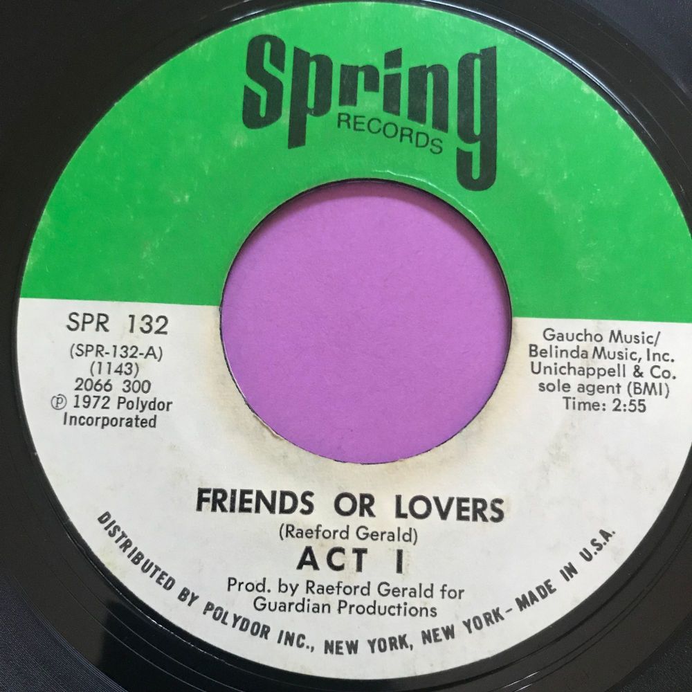 Act 1-Friends or lovers-Spring E+