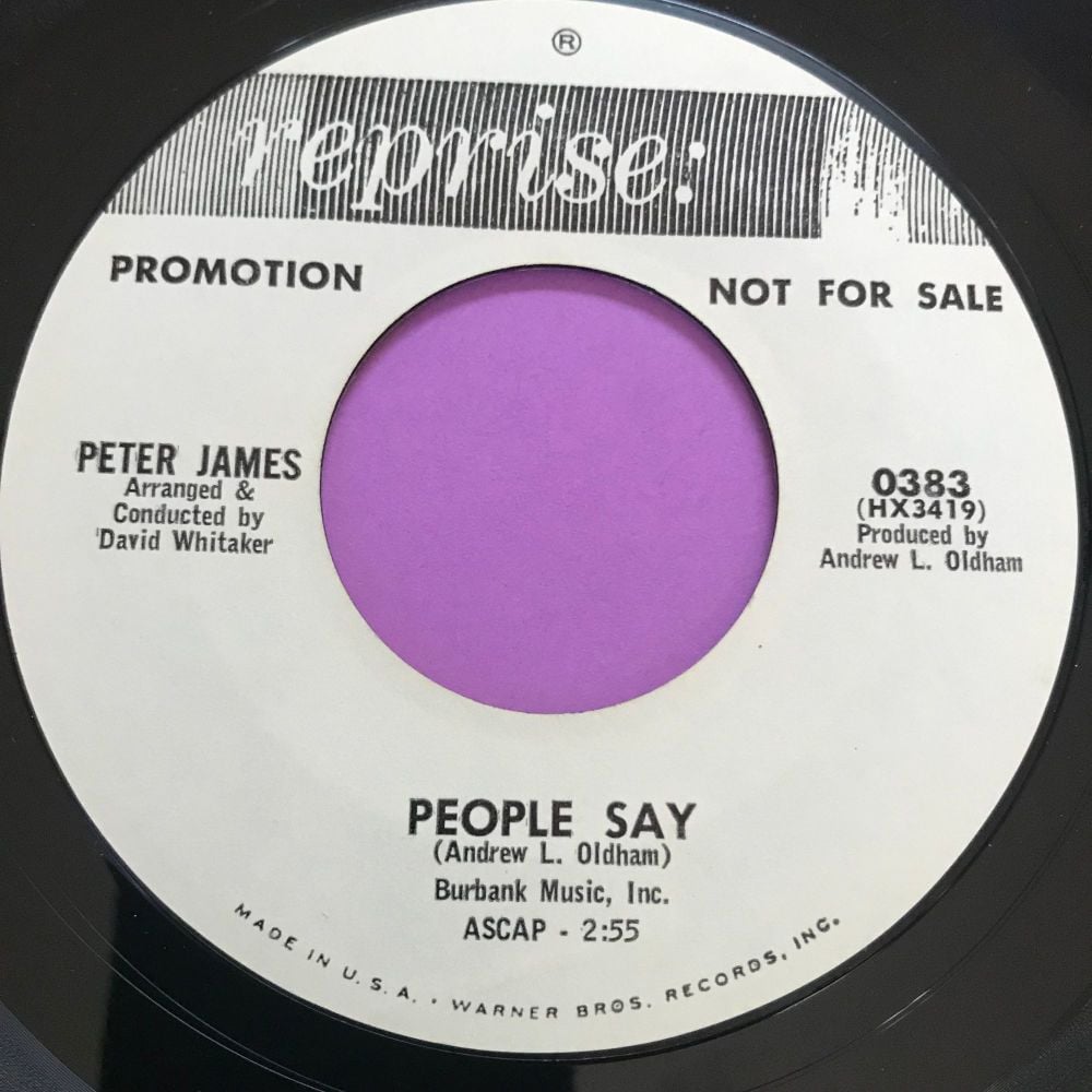 Peter James-People say-Reprise E+