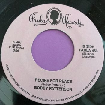 Bobby Patterson-Recipe for peace-Paula E+
