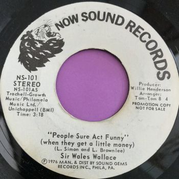 Wales Wallace-People sure act funny-Now sounds WD E+