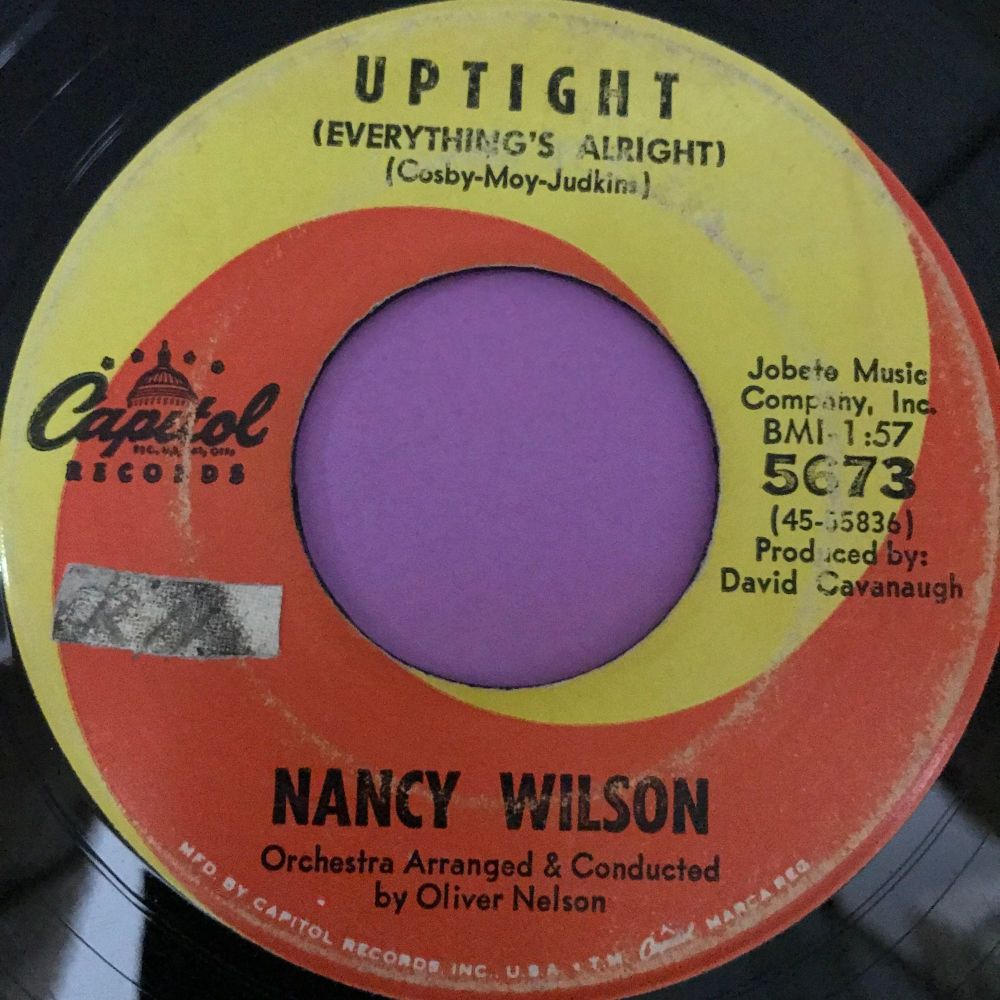 Nancy Wilson-Uptight-Capitol vg+