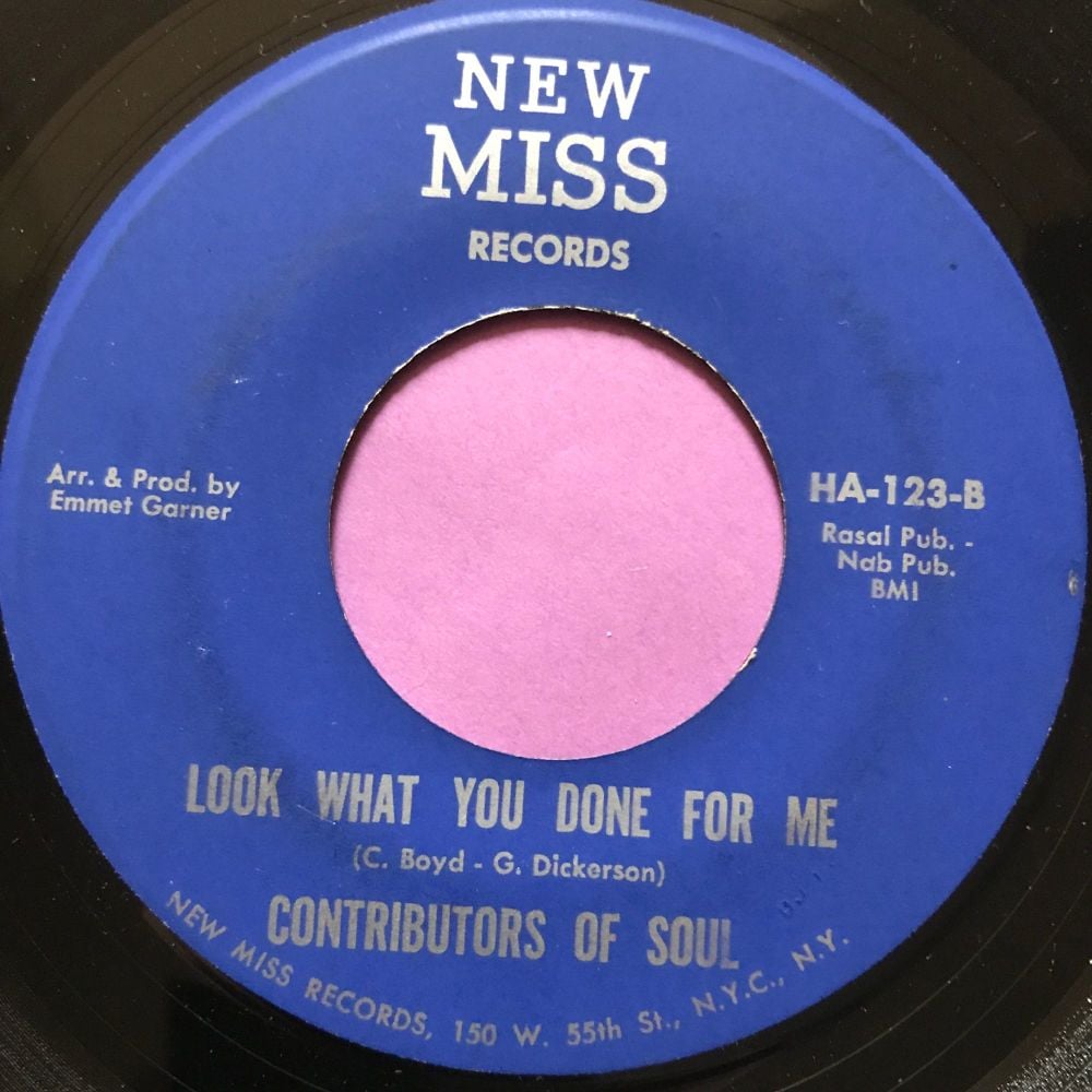 Contributors of Soul-Look what you done for me-New Miss E+