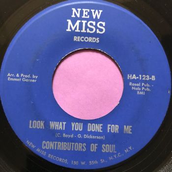 Contributors of Soul-Look what you done for me-New Miss E+