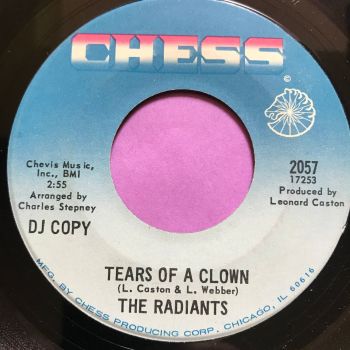 Radiants-Tears of a clown/ I'm just a man-Chess E+