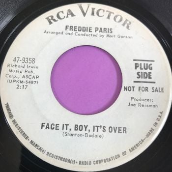 Freddie Paris-Face it boy it's over-RCA WD E+
