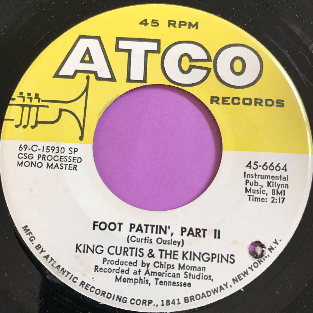 King Curtis-Foot Pattin' Part 2-Atco E+