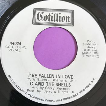 C and the Shells-I've fallen in love-Cotillion WD E+