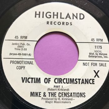 Mike & The Censations-Victim of circumstance-Highland WD E+