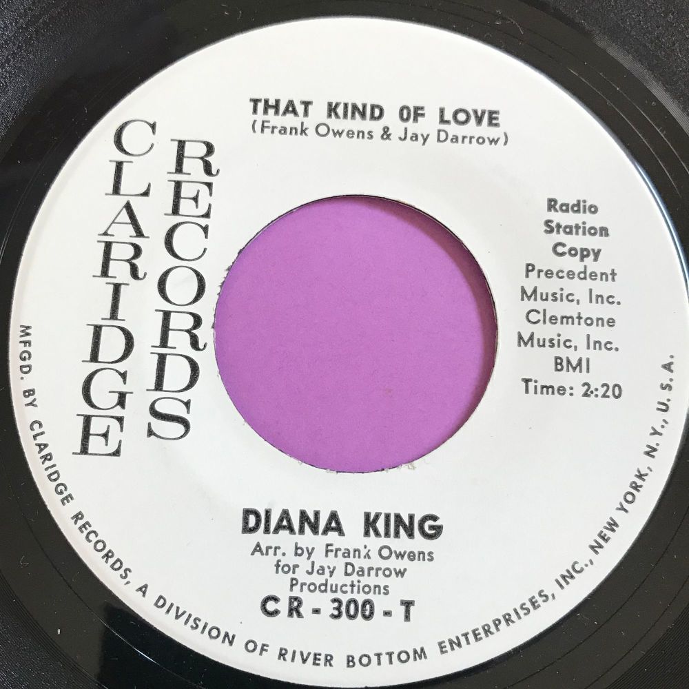 Diana King-Tat kind of love-Claridge WD M-