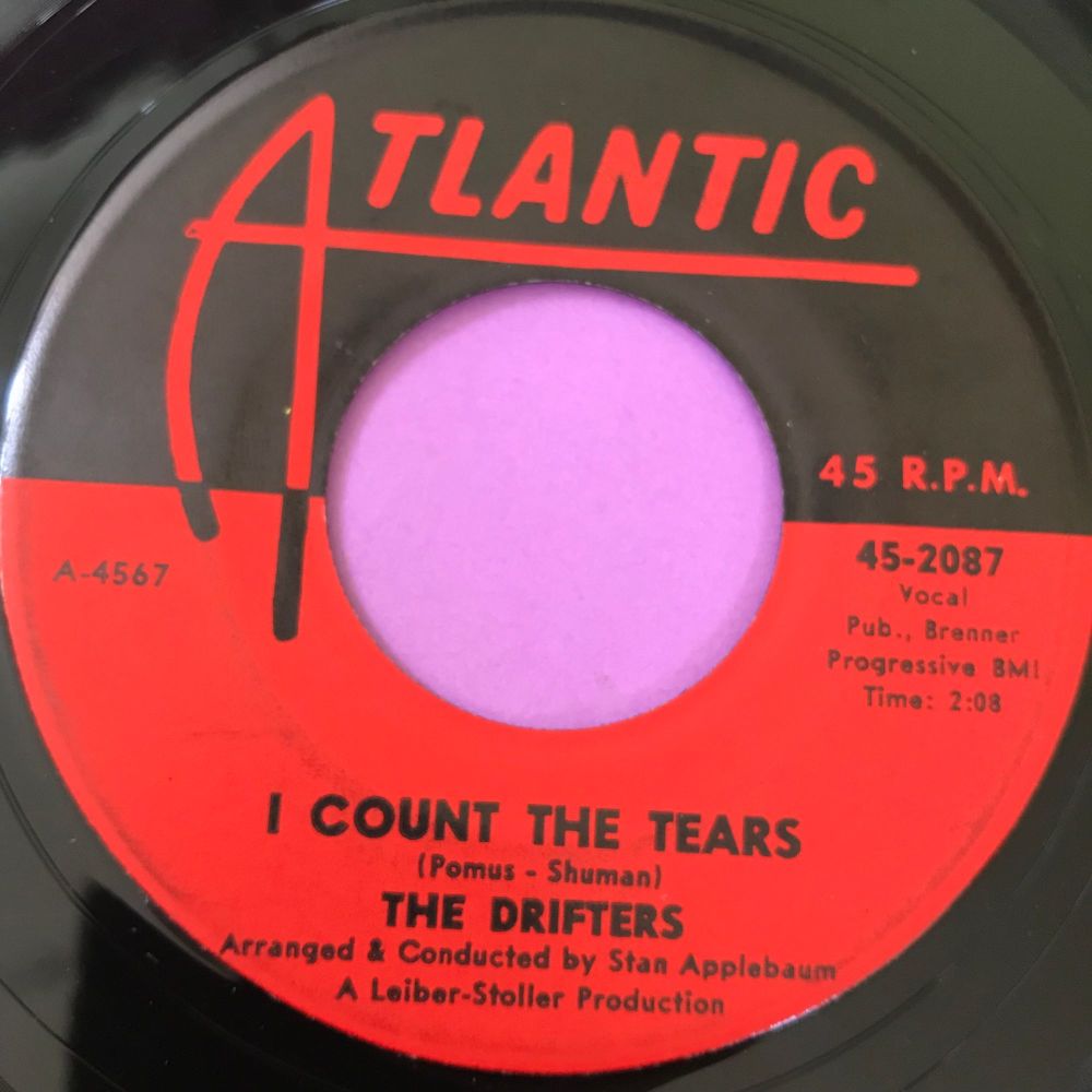 Drifters-I count the tears-Atlantic E+