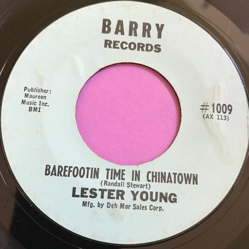 Lester Young-Barefootin time in Chinatown-Barry E