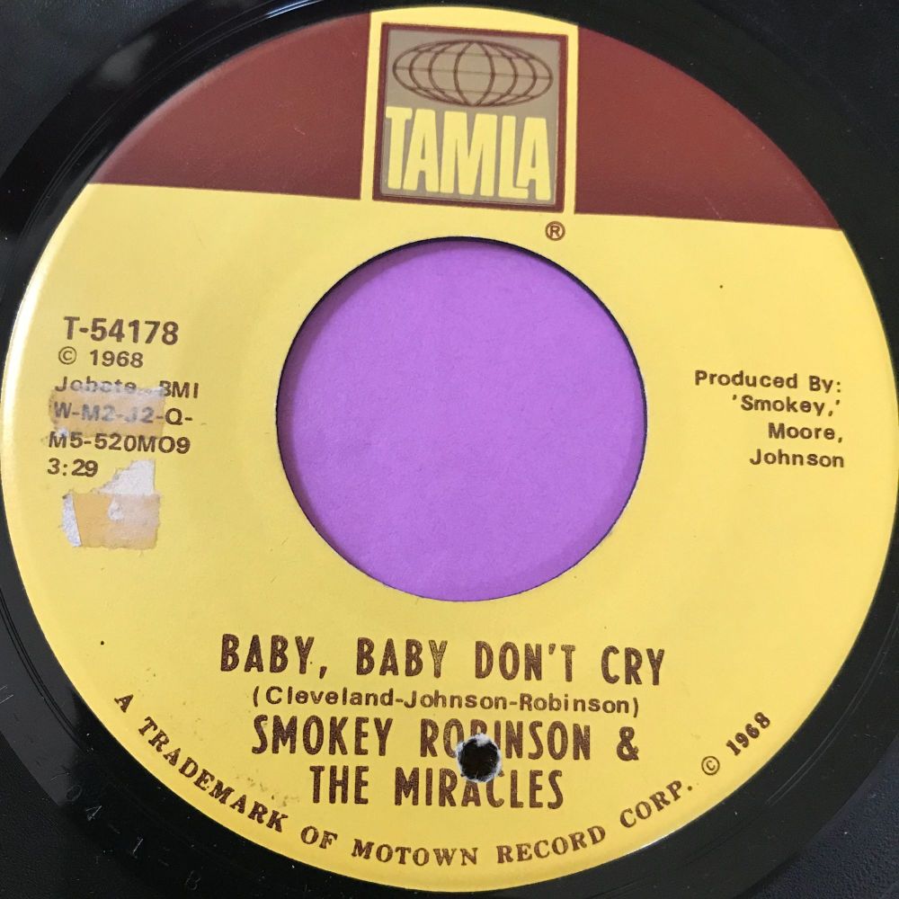 Miracles-baby baby don't cry-Tamla E+