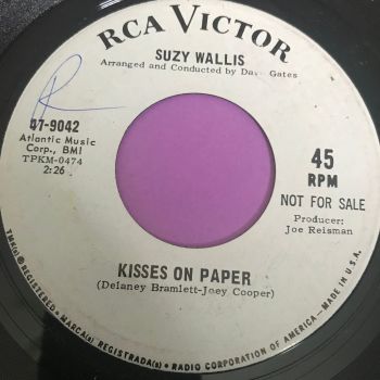 Suzy Wallis-Kisses on paper-RCA WD E+