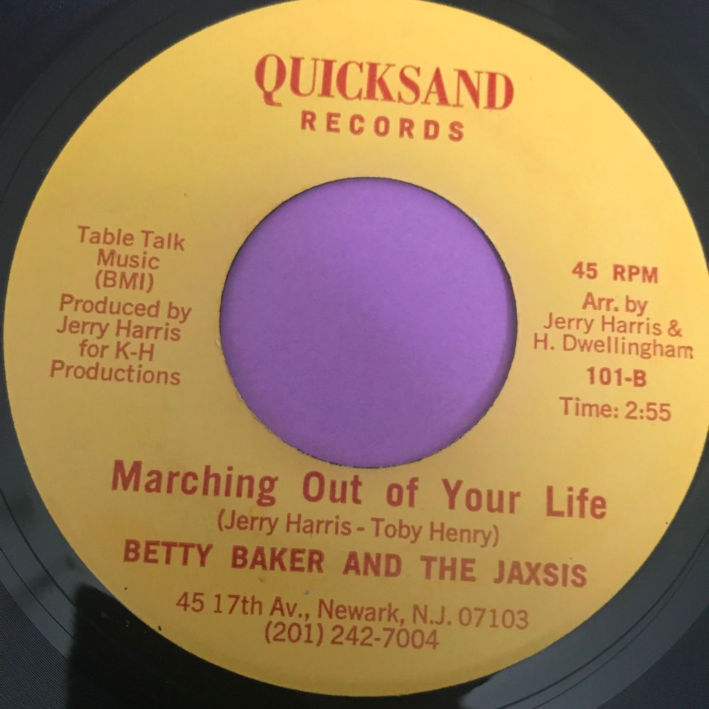 Betty Baker-Marching out of your life-Quicksand E+