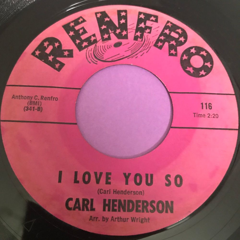 Carl Henderson-I love you so-Renfro E+