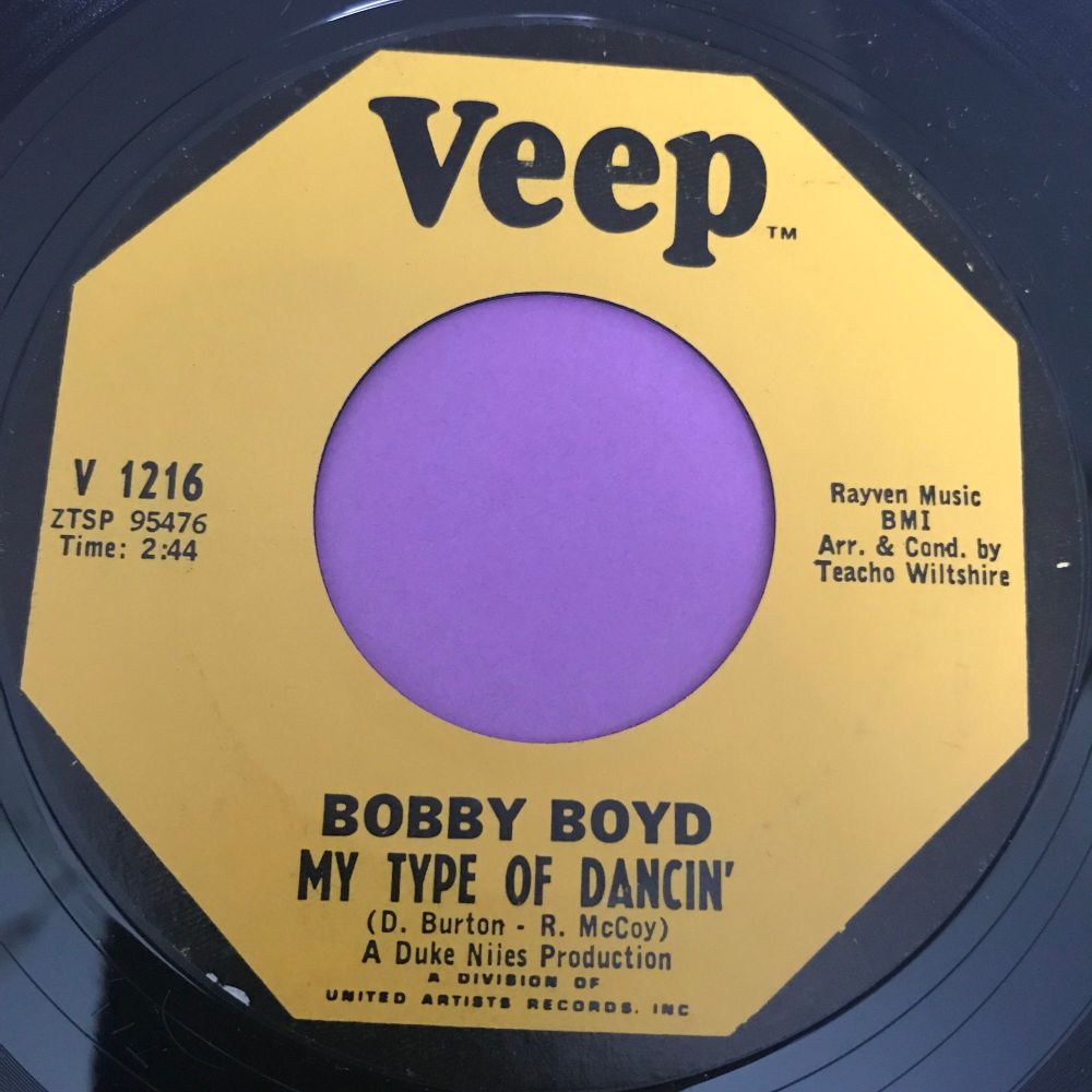 Bobby Boyd-My type of dancin'-Veep E+