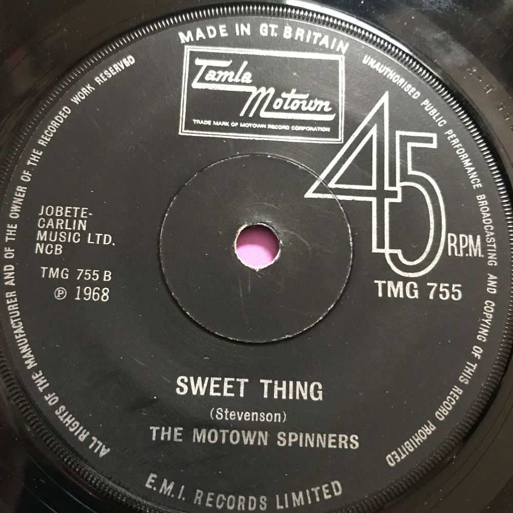 Motown Spinners-Sweet thing/ It's a shame-TMG 755 E+