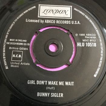 Bunny Sigler-Girl don't make me wait-UK London E+