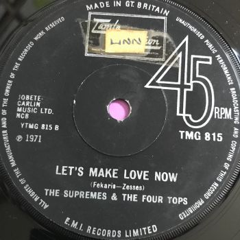 Supremes & Four Tops-Let's make love now-TMG 815 Stkr E-