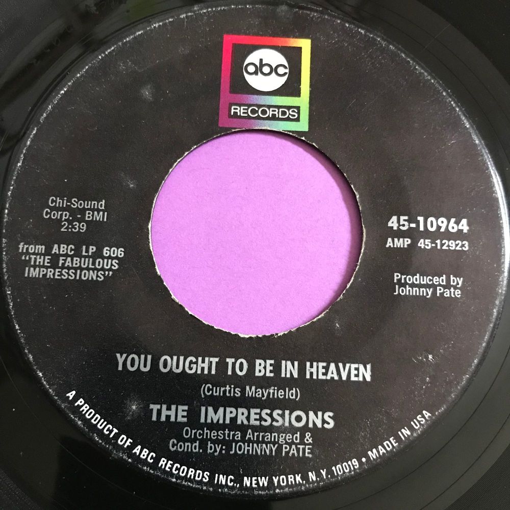 Impressions-You ought to be in heaven-ABC E+