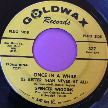 Spencer Wiggins-Once in a while-Goldwax E