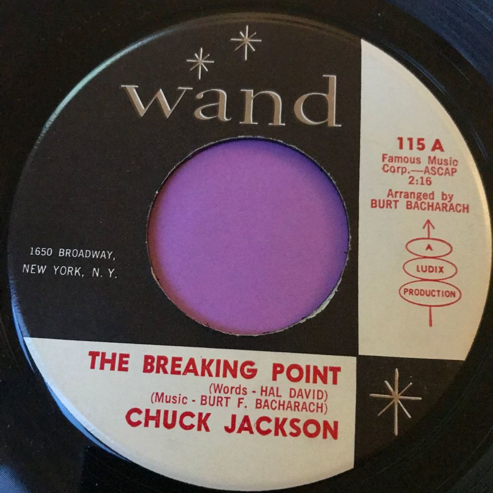 Chuck Jackson-The breaking point-Wand E+