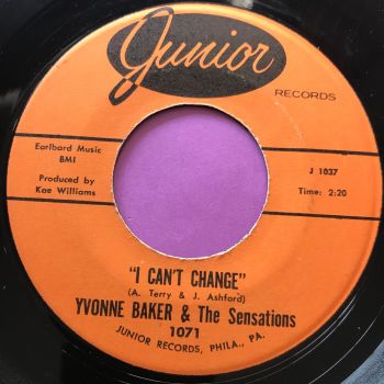 Yvonne Baker-I can't change/Mend the torn pieces-Junior E