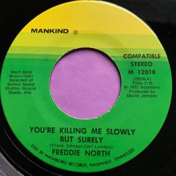 Freddie North-You're killing me slowly but surely-Mankind M-