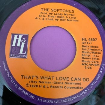 Softones-That's what love can do/ Sweet dreamer-H&L E+