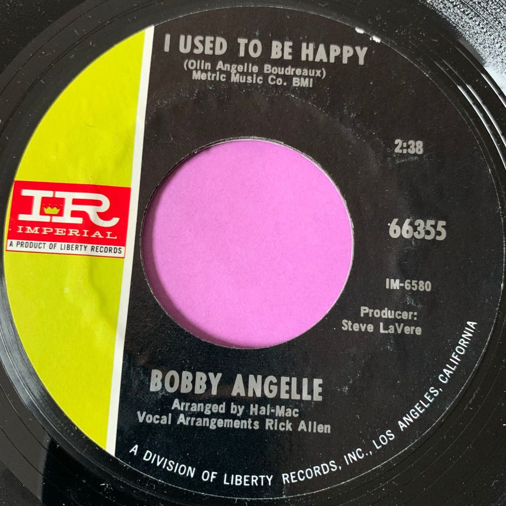 Bobby Angelle-I used to be happy-Imperial E+