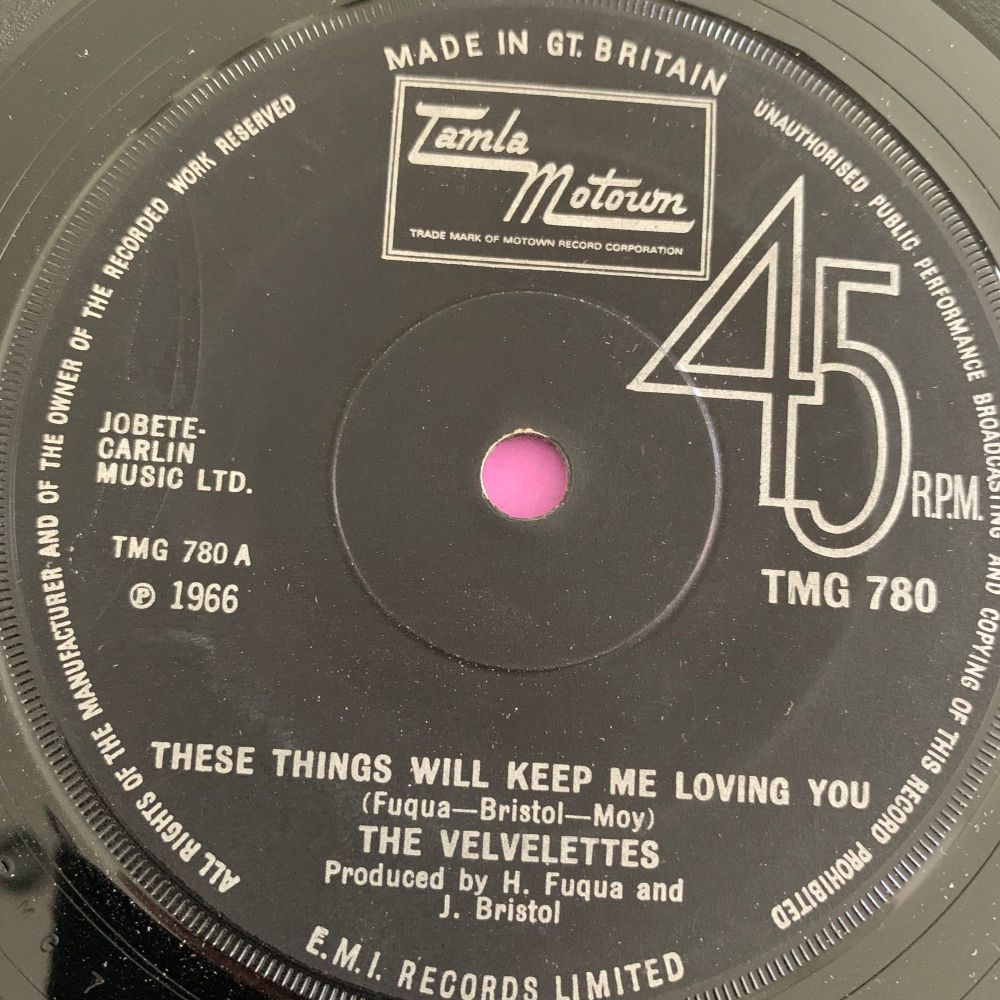 Velvelettes-These things will keep me loving you-TMG 780 M-