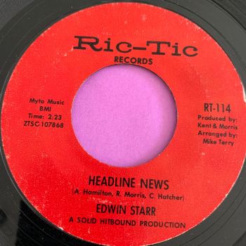 Edwin Starr-Headline news-Ric-Tic E