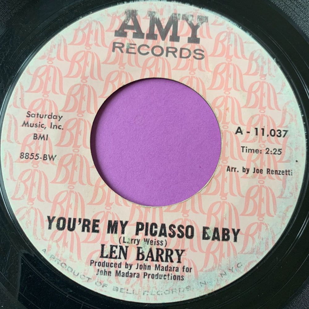 Len Barry-You're my Picasso baby-Amy E