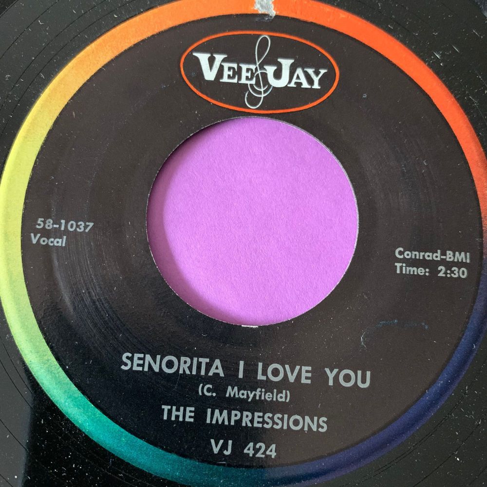 Impressions-Senorita I love you-VeeJay E+
