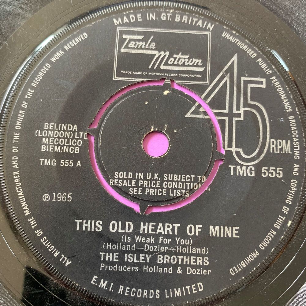 Isley Brothers-This old heart of mine-TMG  555 E