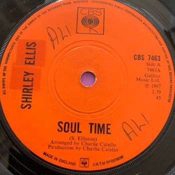 Shirley Ellis-Soul Time-CBS wol E+