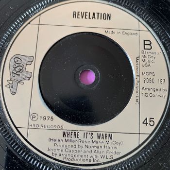 Revelation-Where it's warm-UK RSO E+