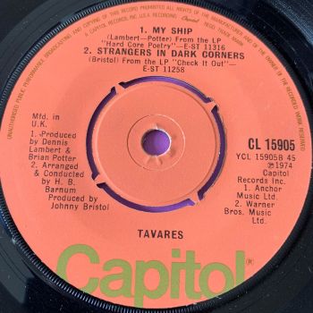 Tavares-Strangers in dark corners-Capitol EP  E+