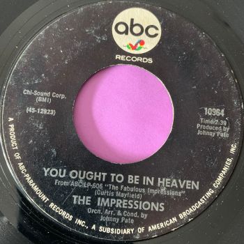Impressions-You ought to be in heaven-ABC E