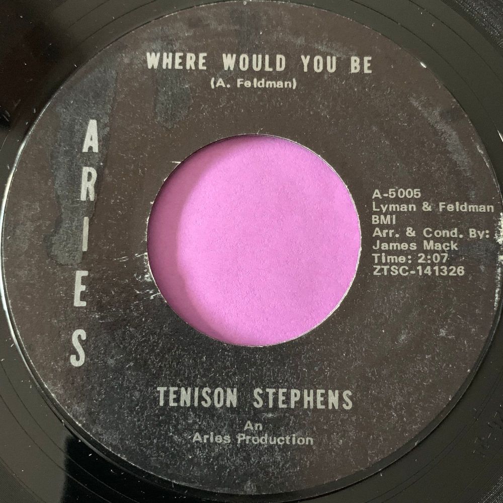 Tenison Stephens-Where would you be-Aries E+