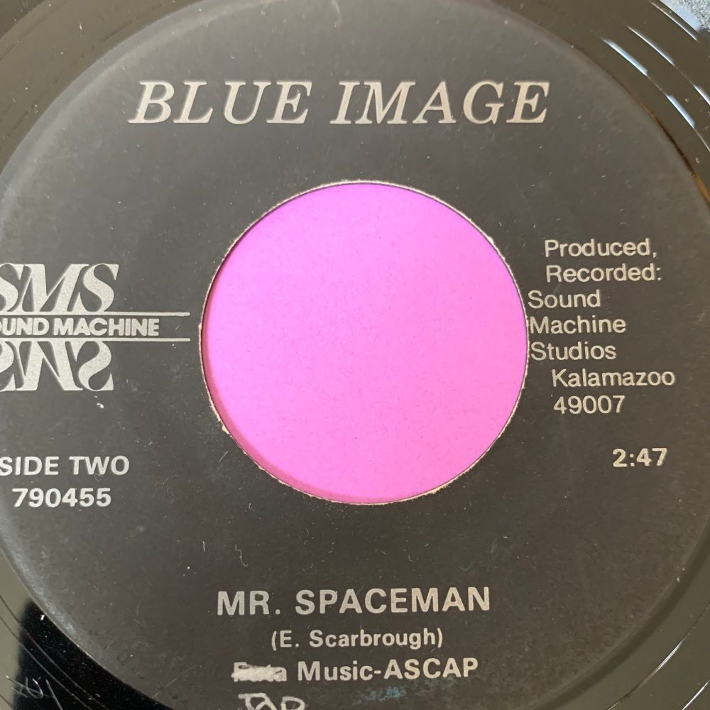 Blue Image-Mr. Spaceman/ Holdin' on to a memory-SMS E