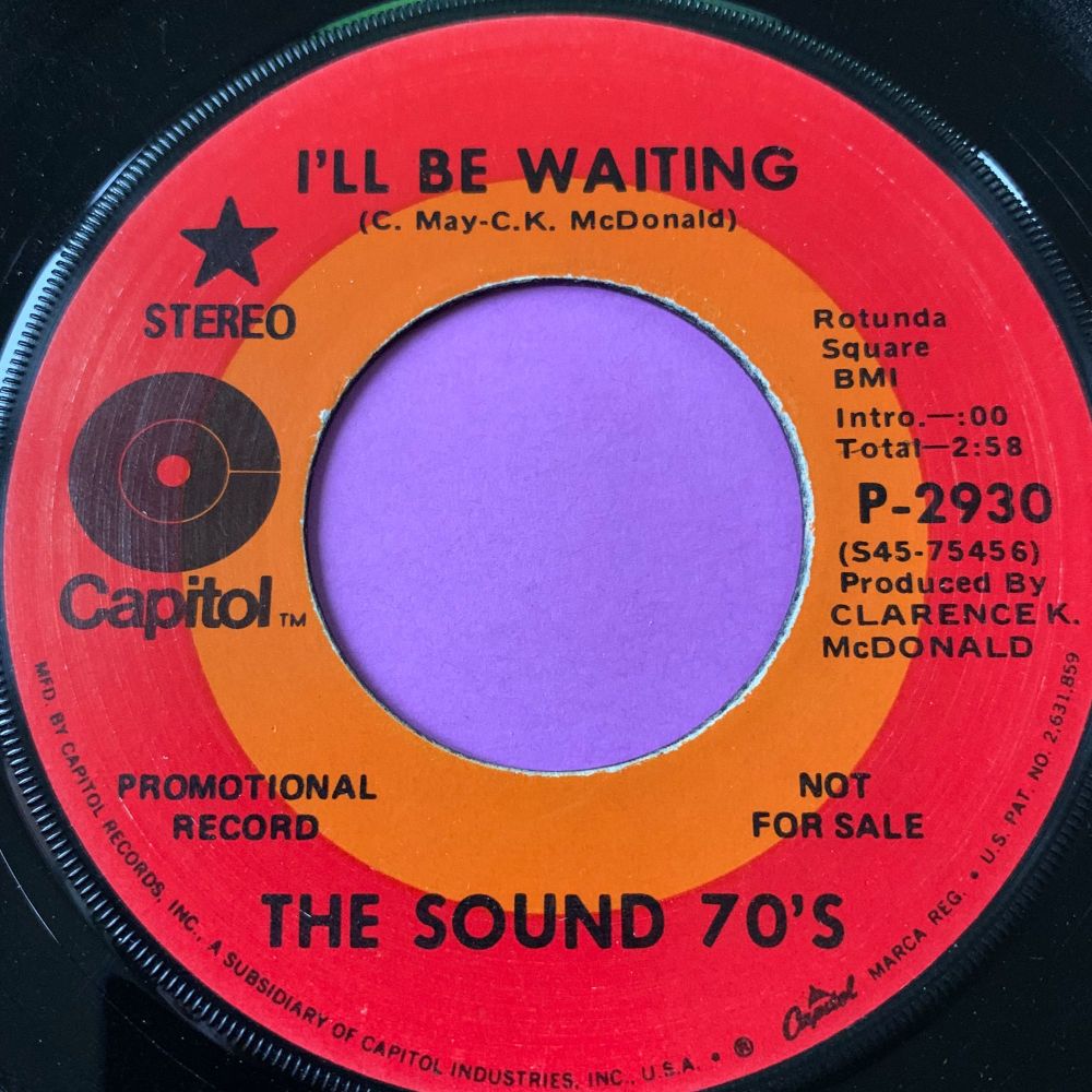 Sound 70s-I'll be waiting-Capitol E+