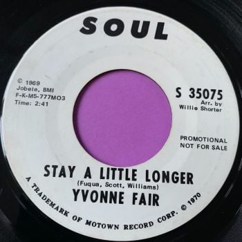 Yvonne Fair-Stay a little longer-Soul WD E+