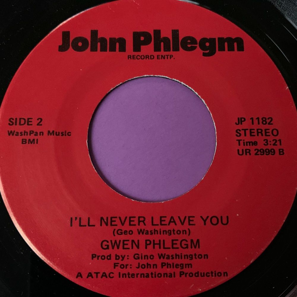 Gwen Phlegm-I'll never leave you-John Phlegm E+