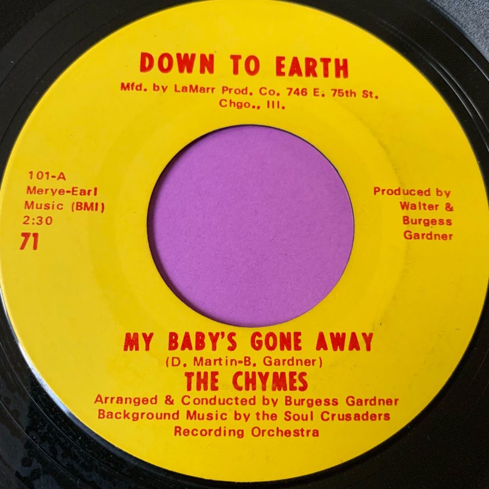 Chimes-My baby's gone away-Down to earth E+